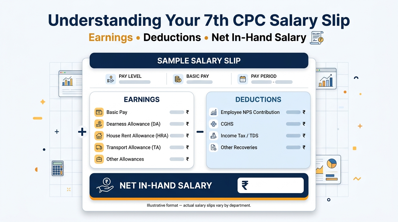 Comparison of 6th and 7th pay commission salary structures with fitment factor
